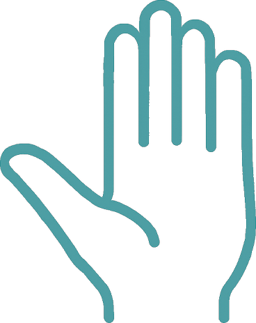 Open hand — Live with Awareness